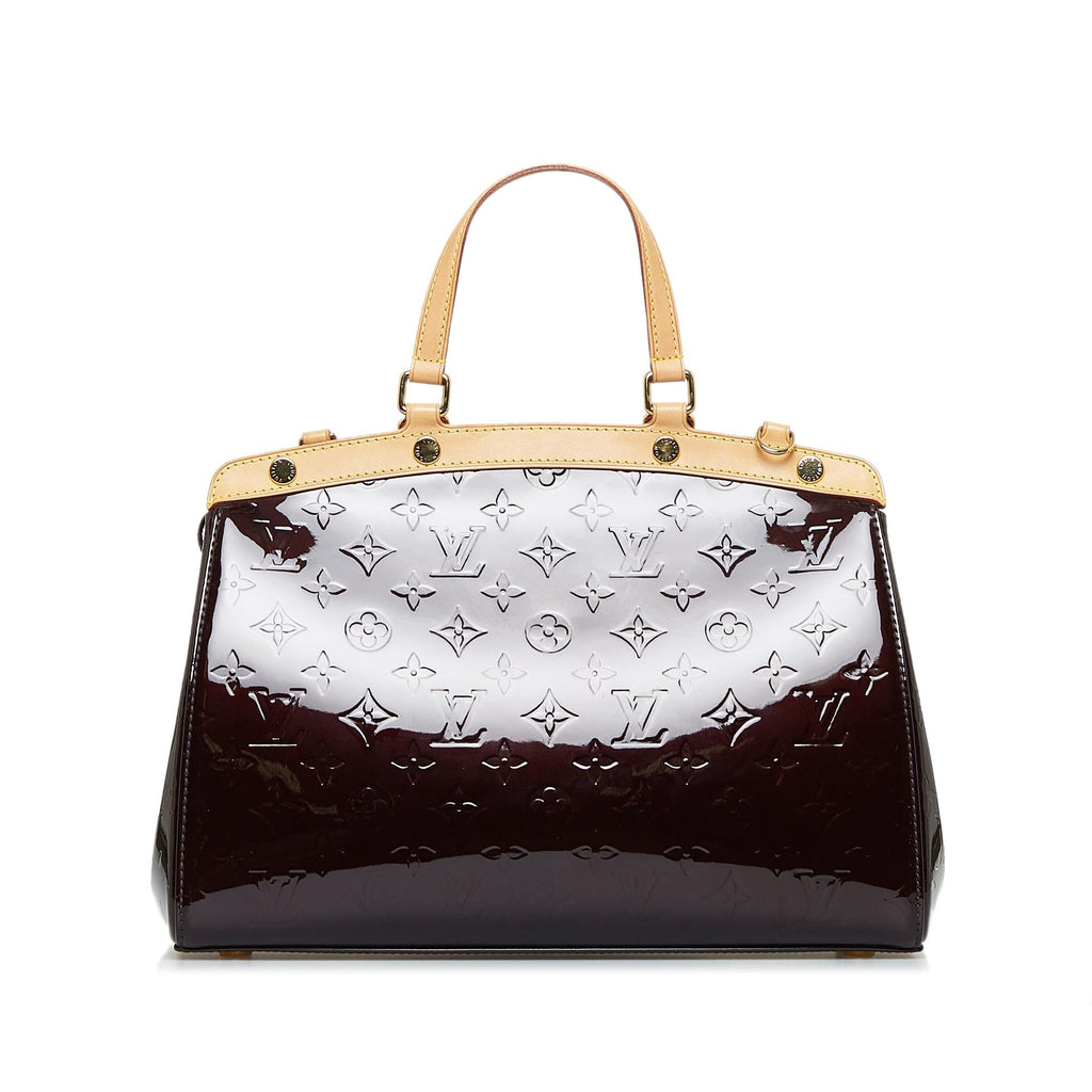 Louis Vuitton Monogram Vernis Brea MM (SHG-mhzUxd)