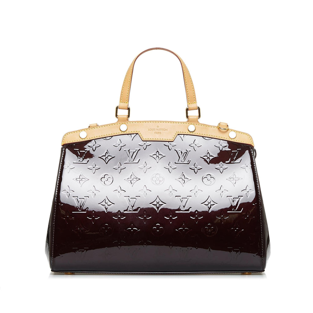 Louis Vuitton Monogram Vernis Brea MM (SHG-mhzUxd)