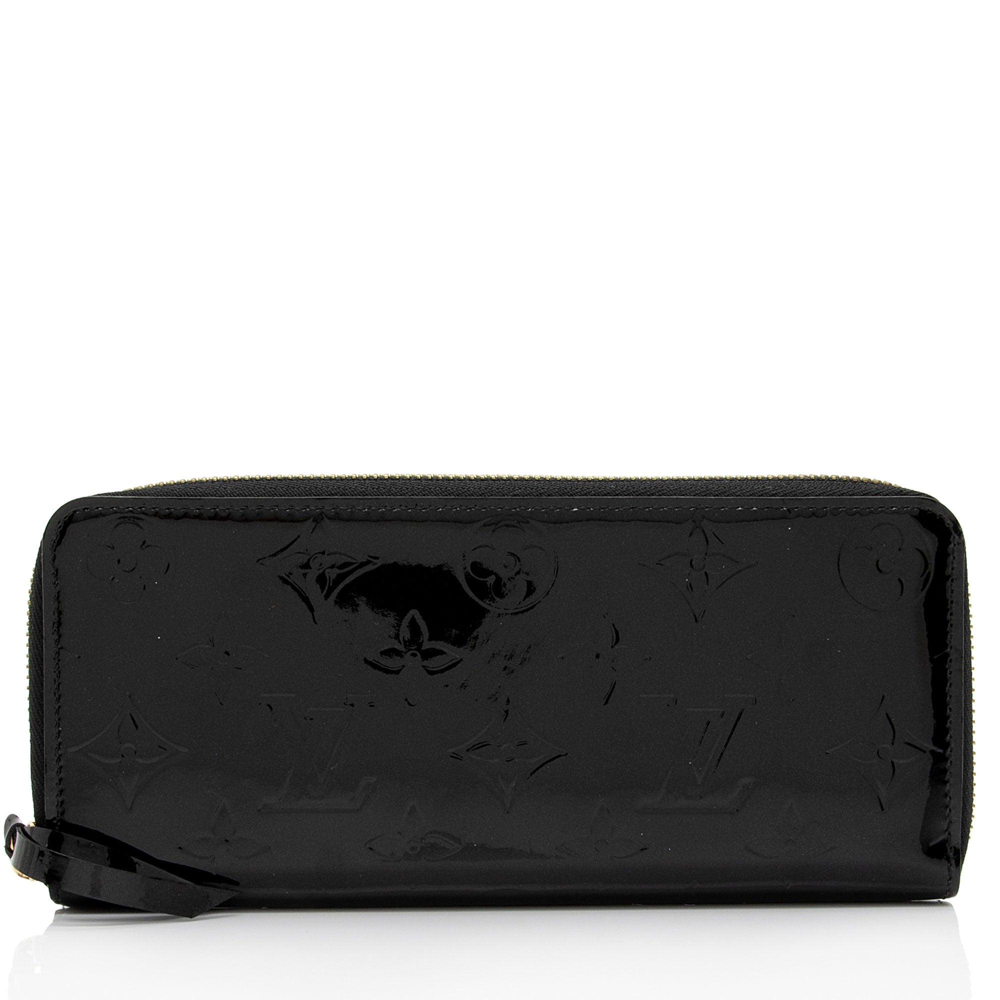 Louis Vuitton Monogram Vernis Clemence Wallet (SHF-XjrGv8)