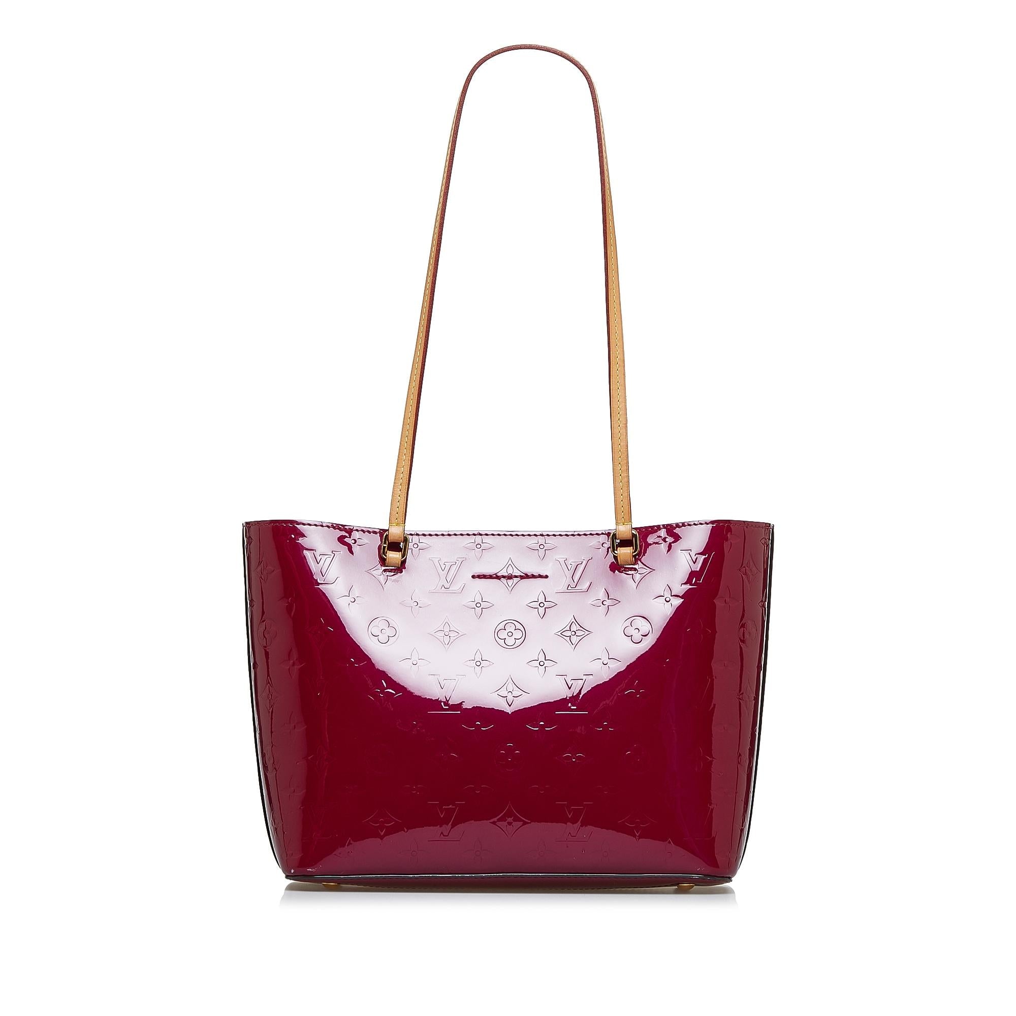 Louis Vuitton Monogram Vernis Long Beach PM (SHG-54rzAh)