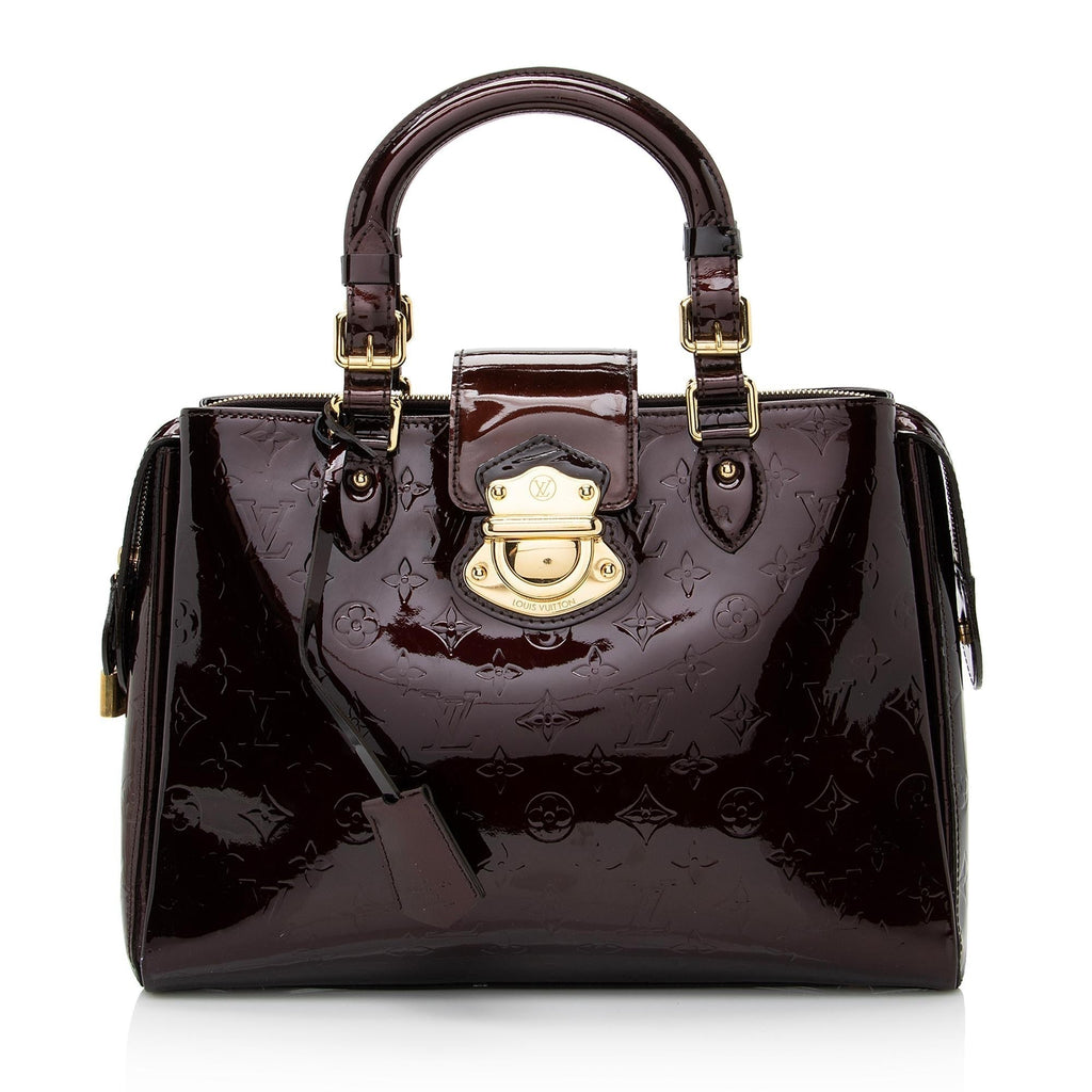 Louis Vuitton Monogram Vernis Melrose Avenue Satchel (SHF-22462)