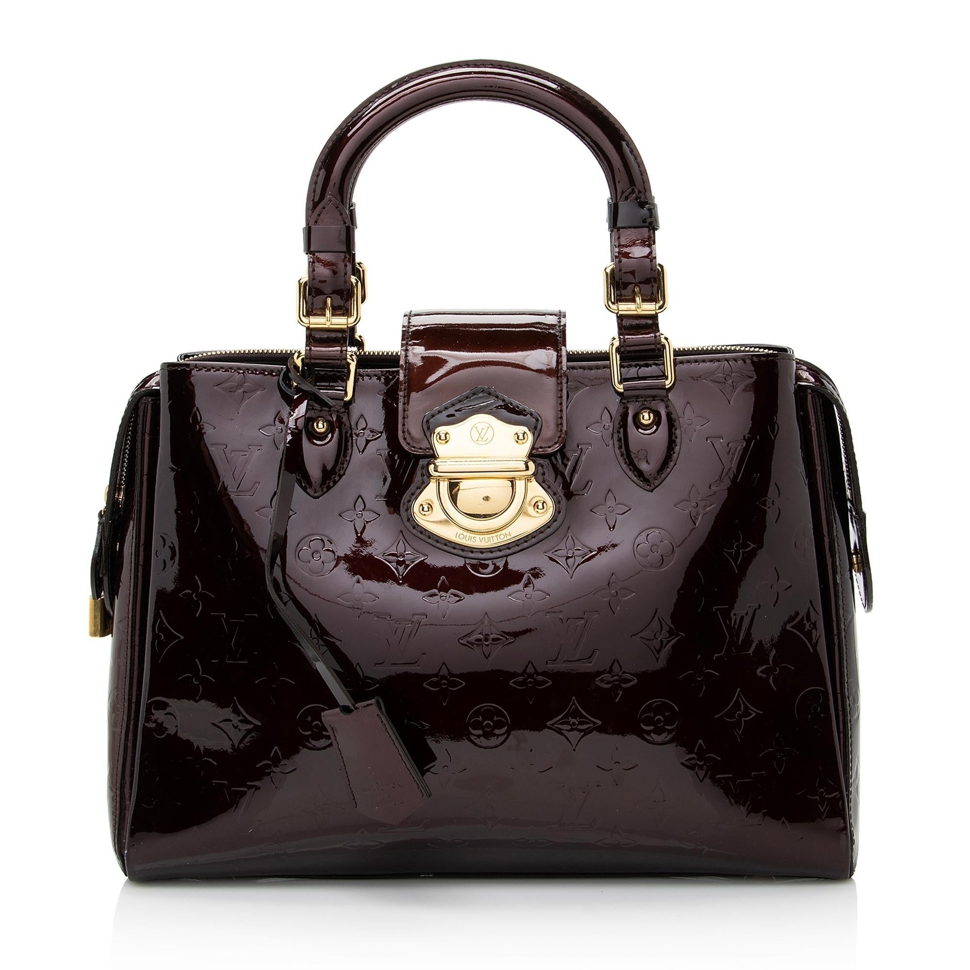 Louis Vuitton Monogram Vernis Melrose Avenue Satchel (SHF-22462)