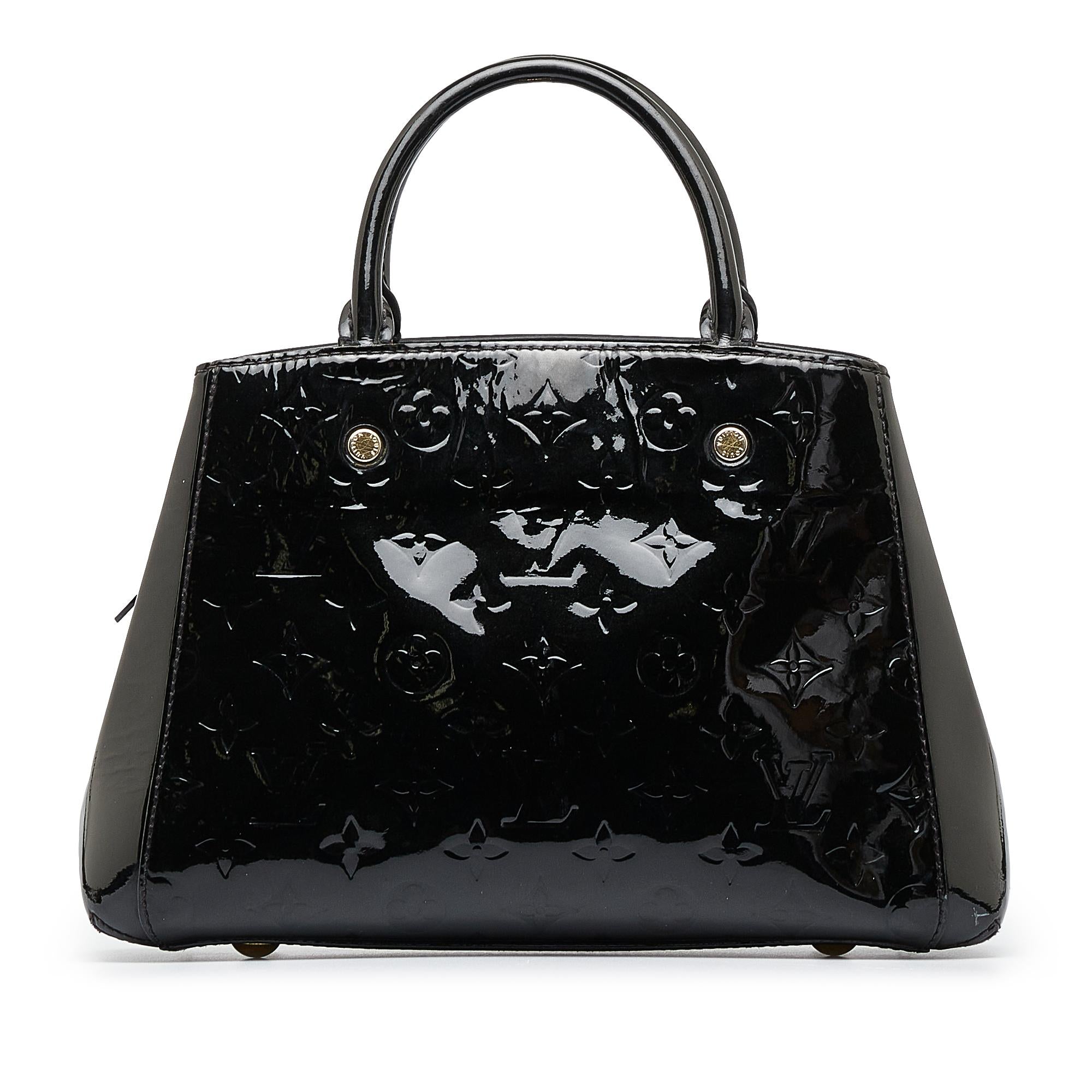 Louis Vuitton Monogram Vernis Montaigne BB (SHG-UBbqew)