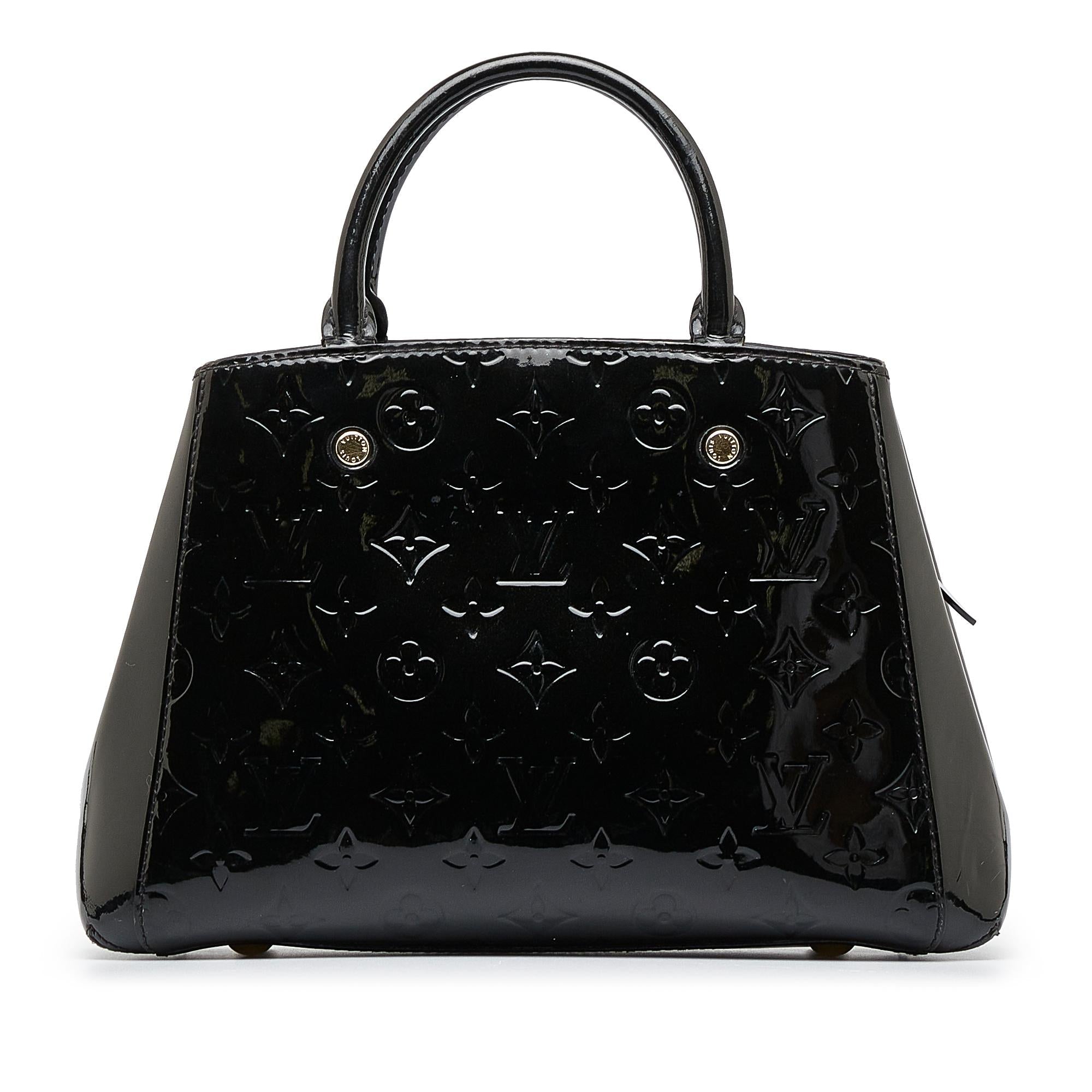 Louis Vuitton Monogram Vernis Montaigne BB (SHG-UBbqew)