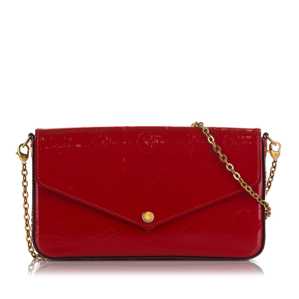 Louis Vuitton Monogram Vernis Pochette Felicie (SHG-GgZlqY)