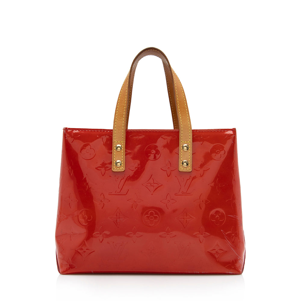 Louis Vuitton Monogram Vernis Reade PM Tote (SHF-16350)