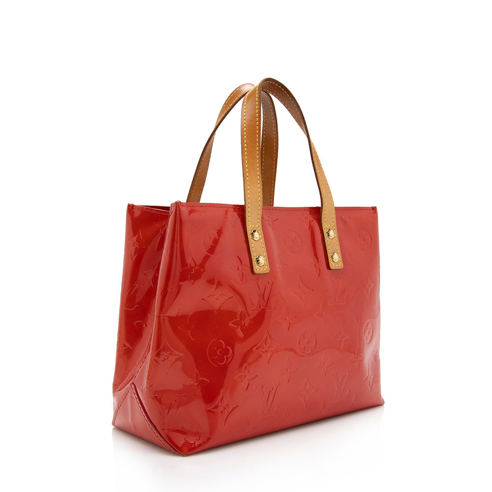 Louis Vuitton Monogram Vernis Reade PM Tote (SHF-16350)