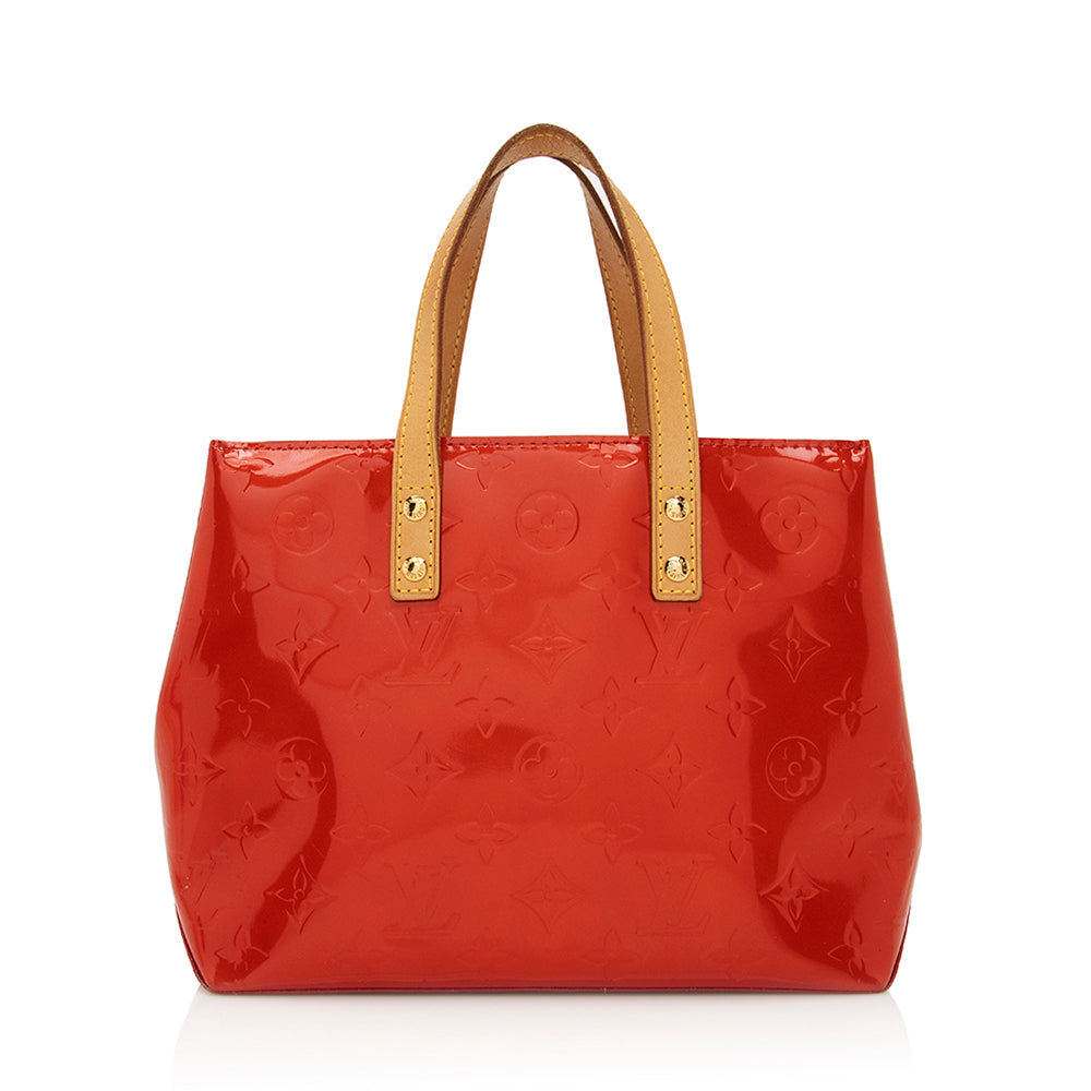 Louis Vuitton Monogram Vernis Reade PM Tote (SHF-21115)