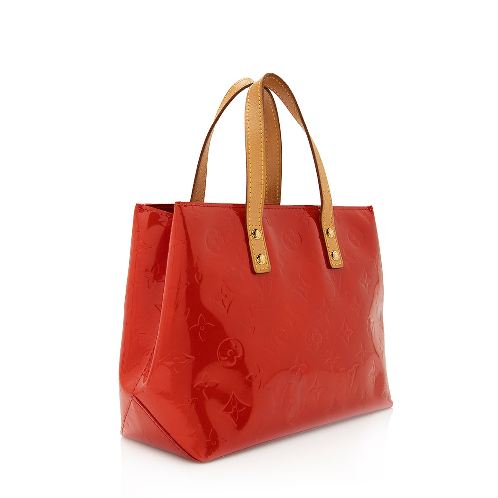 Louis Vuitton Monogram Vernis Reade PM Tote (SHF-21115)