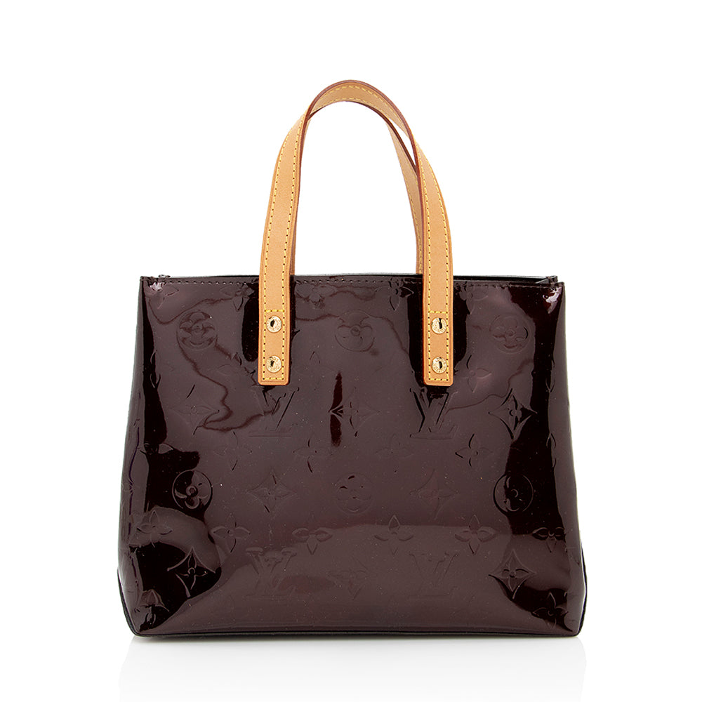 Louis Vuitton Monogram Vernis Reade PM Tote (SHF-21280)