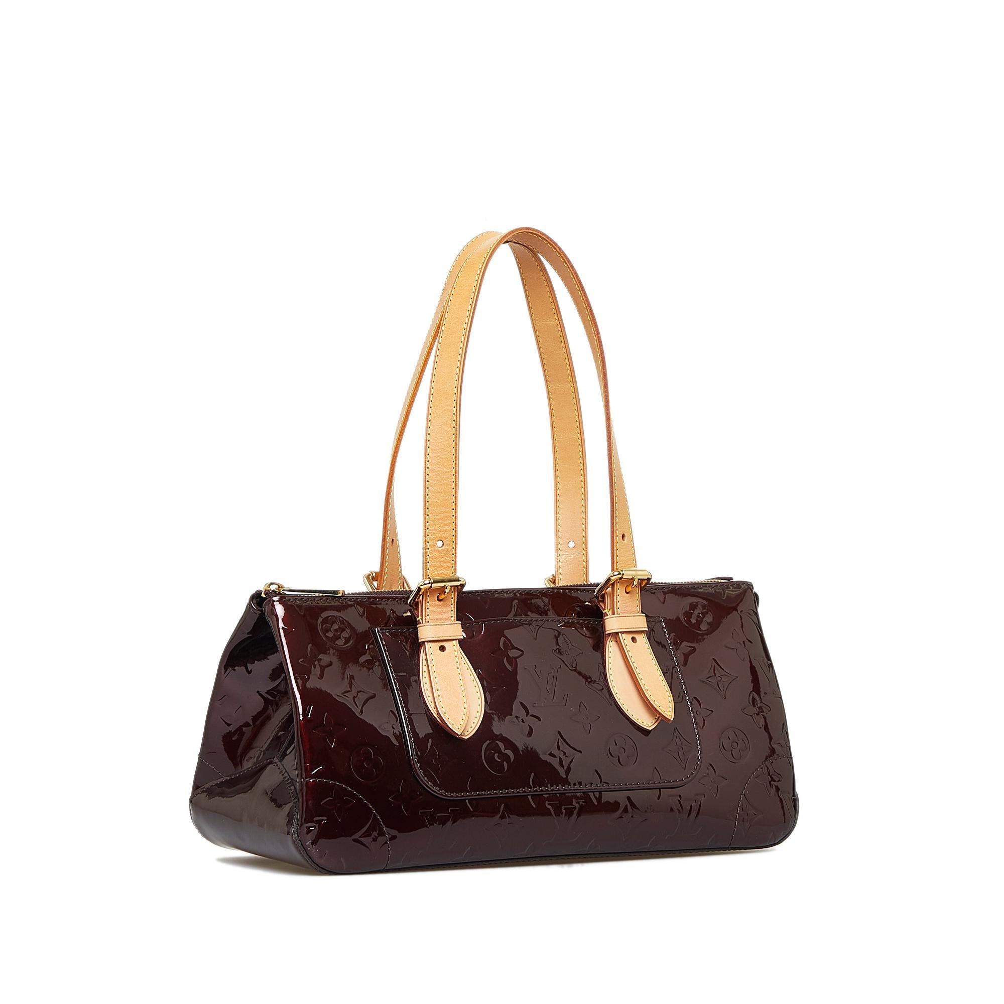 Louis Vuitton Monogram Vernis Rosewood Avenue (SHG-RDUbPP)