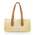 Louis Vuitton Monogram Vernis Rosewood Satchel (SHF-2DP8kl)