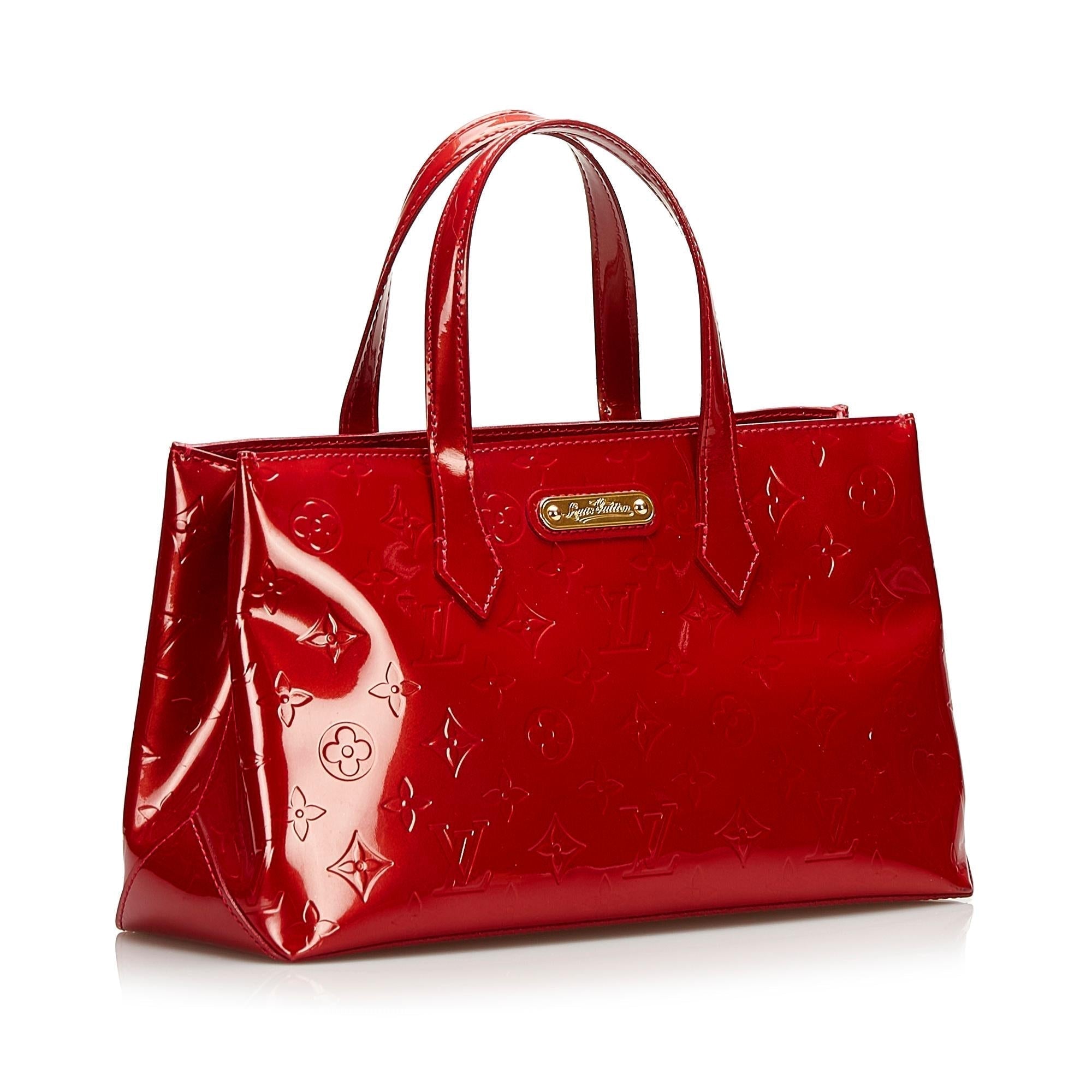 Louis Vuitton Monogram Vernis Wilshire PM (SHG-35993)