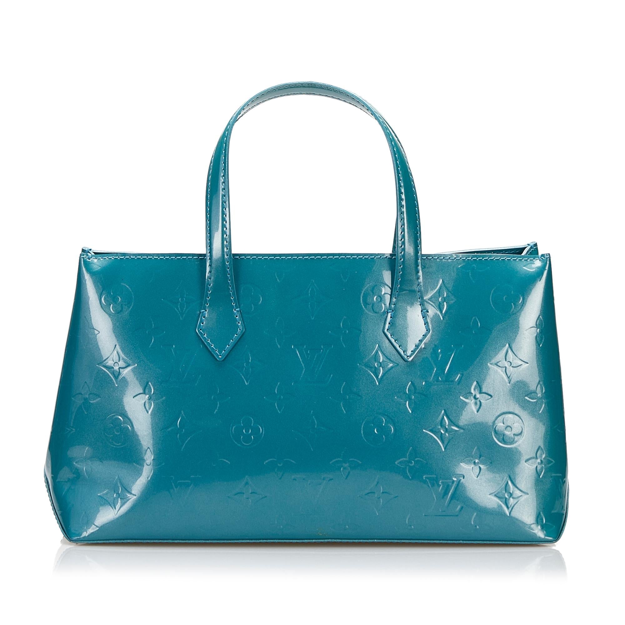 Louis Vuitton Monogram Vernis Wilshire PM (SHG-k4Mpiz)