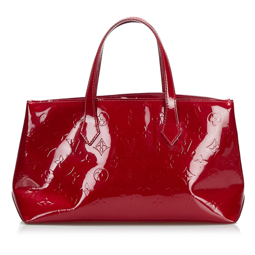 Louis Vuitton Monogram Vernis Wilshire PM (SHG-j2mK2w)