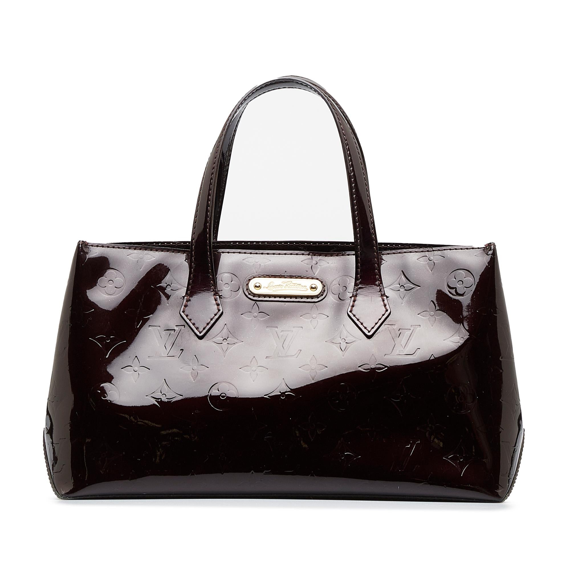 Louis Vuitton Monogram Vernis Wilshire PM (SHG-BeAyMF)