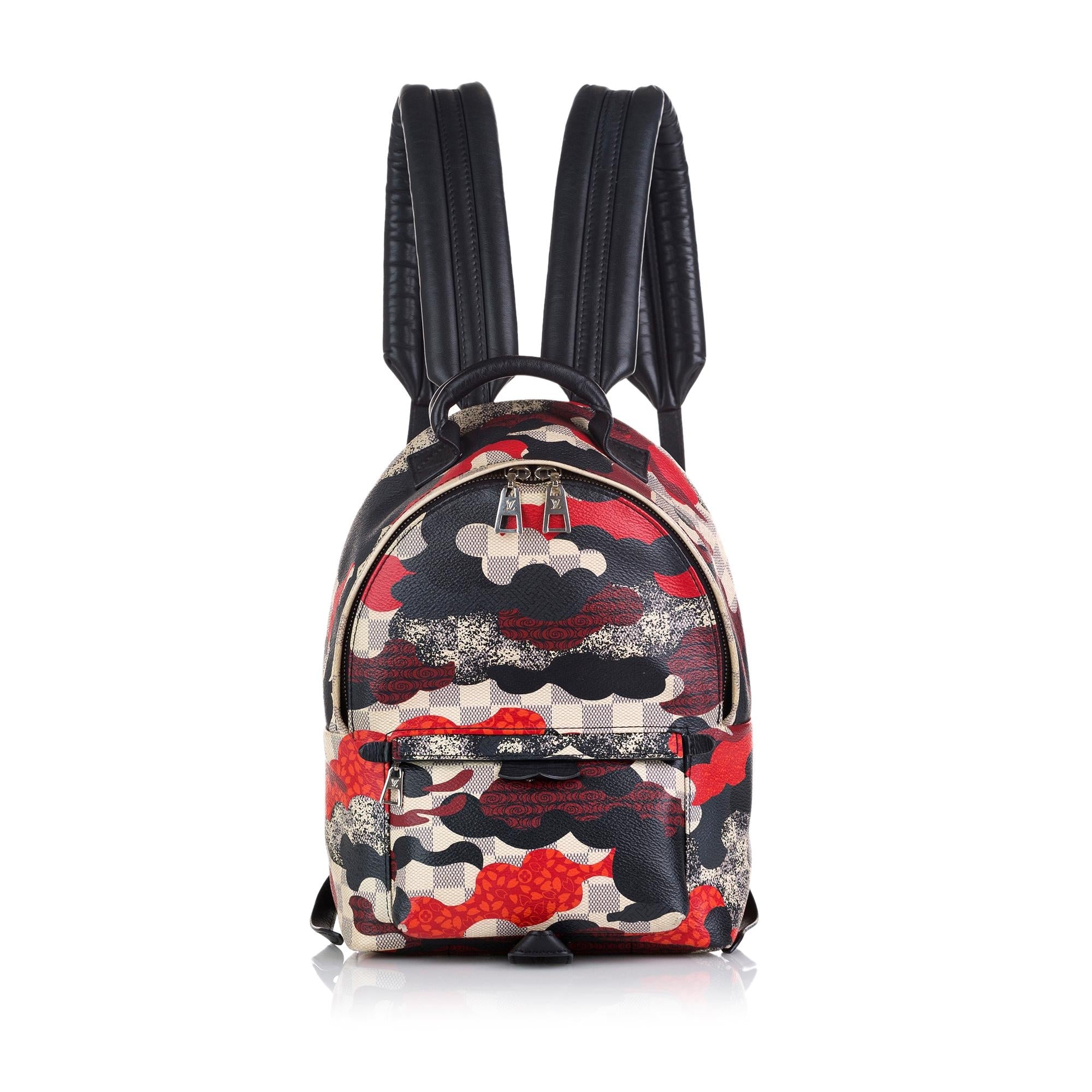 Louis Vuitton Patchwork Waves Damier Palm Springs PM (SHG-37982)