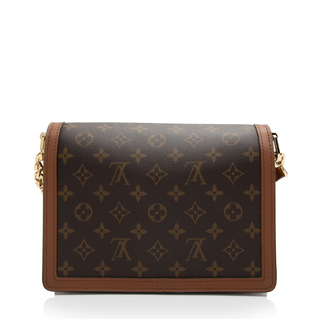 Louis Vuitton Reverse Monogram Dauphine MM Shoulder Bag (SHF-ioa83y)