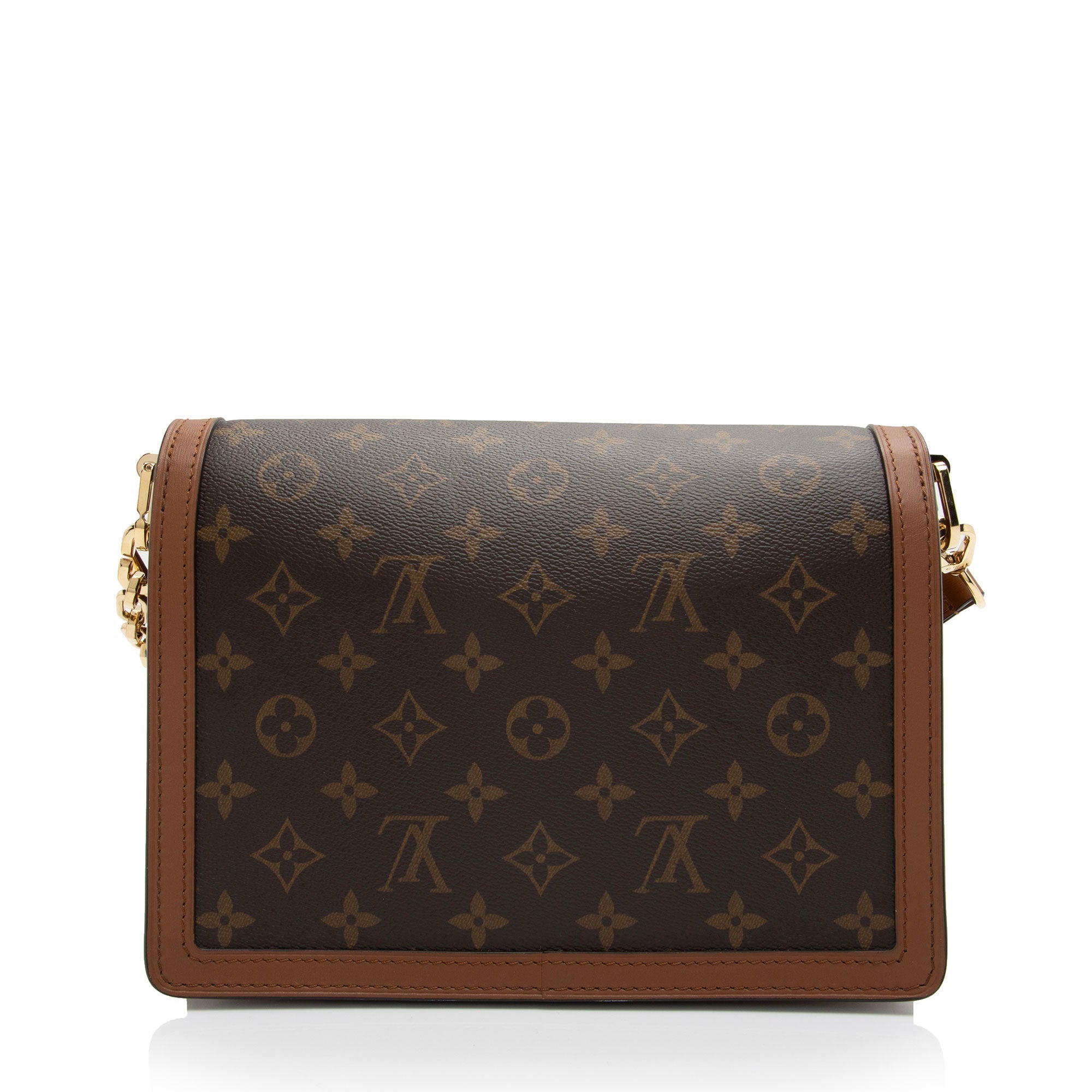 Louis Vuitton Reverse Monogram Dauphine MM Shoulder Bag (SHF-ioa83y)