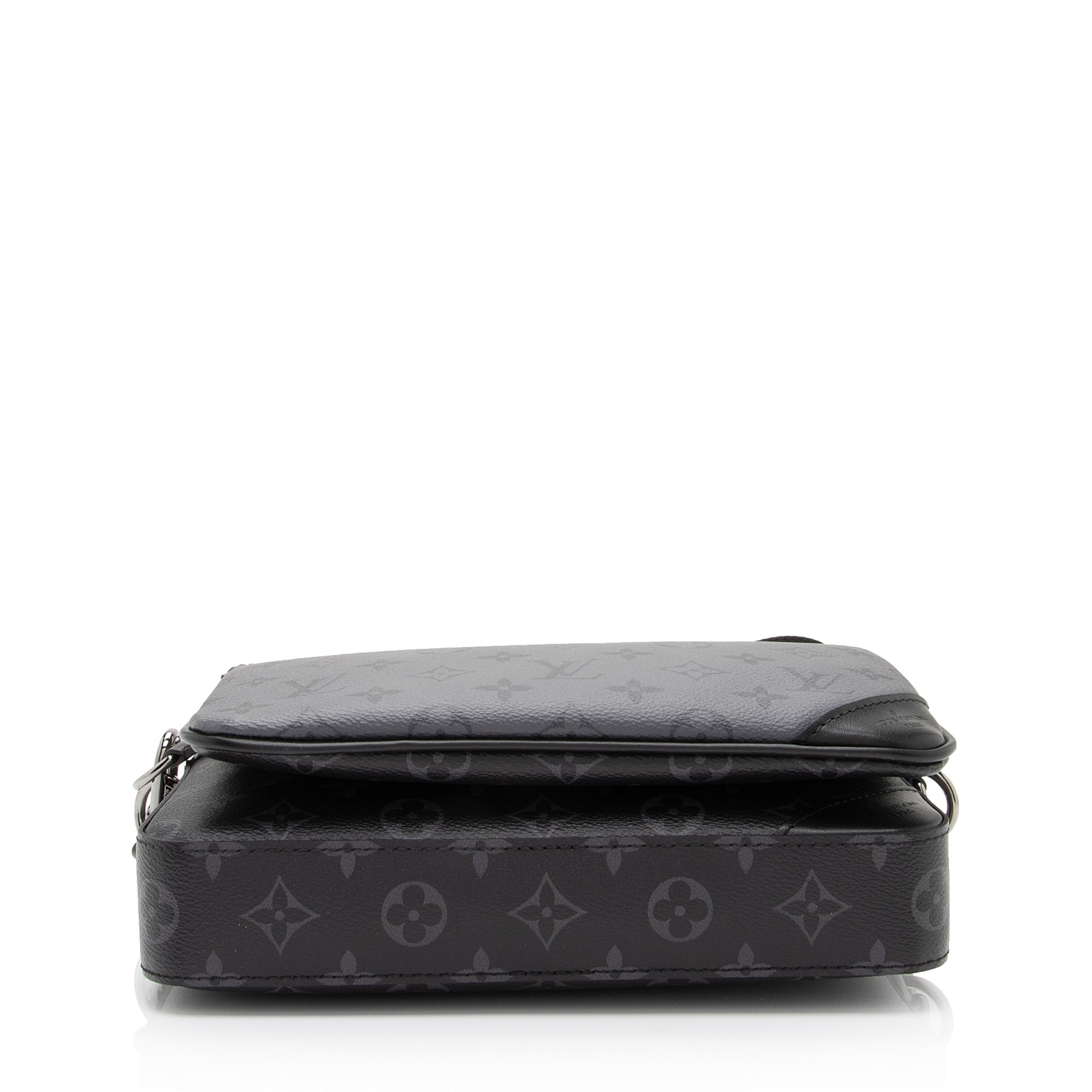 Louis Vuitton Reverse Monogram Eclipse Trio Messenger Bag (SHF-74wbYX)