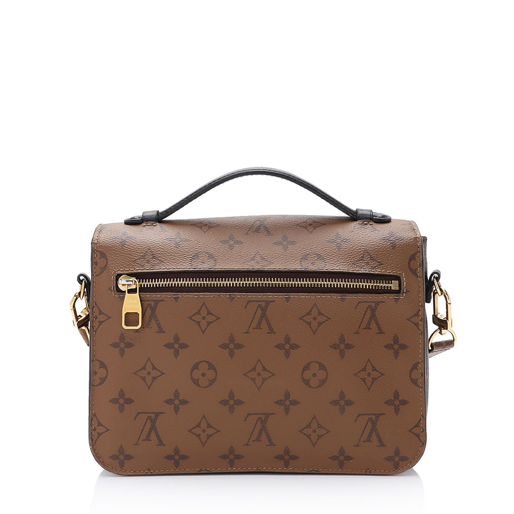 Louis Vuitton Reverse Monogram Pochette Metis Shoulder Bag (SHF-HDehHC)