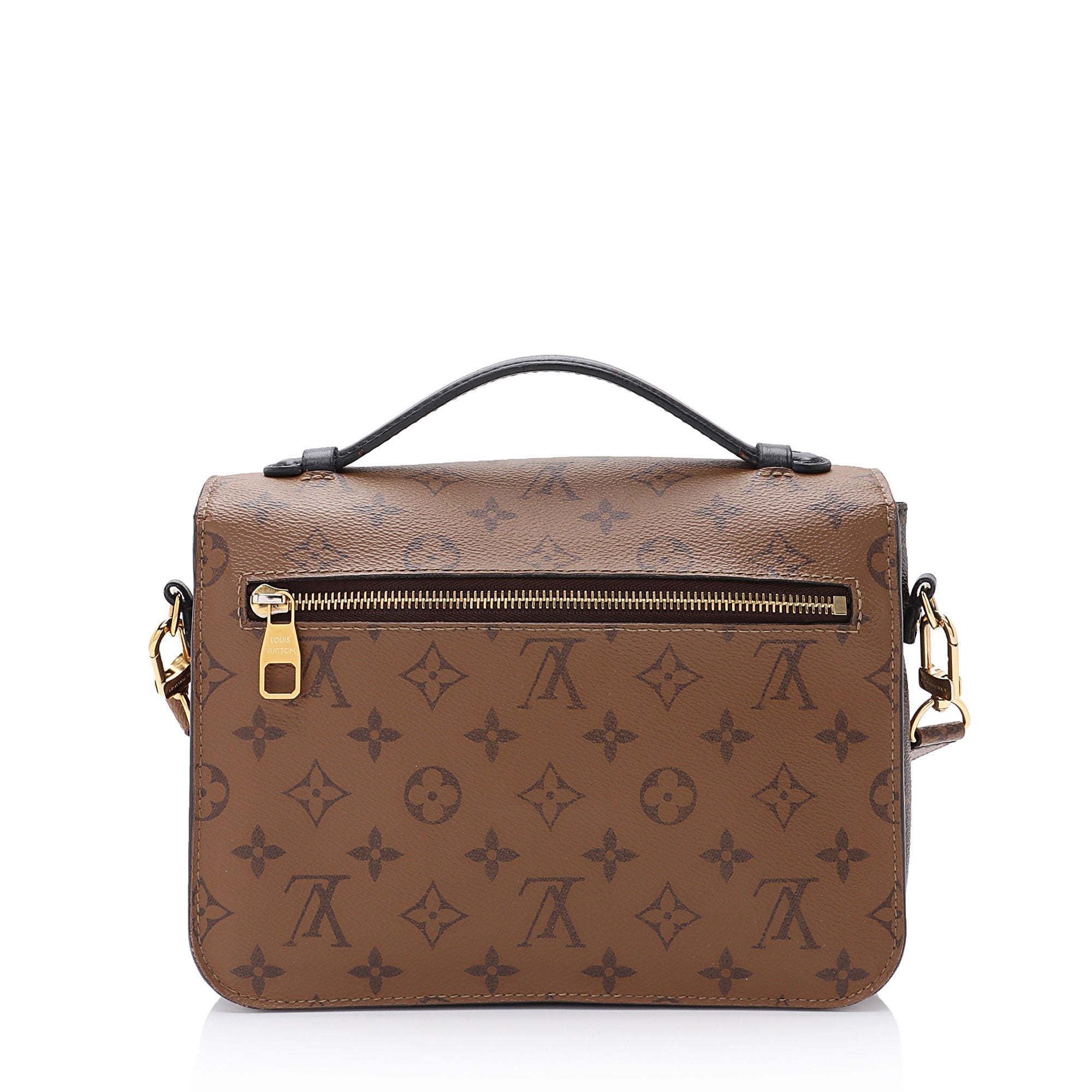 Louis Vuitton Reverse Monogram Pochette Metis Shoulder Bag (SHF-HDehHC)