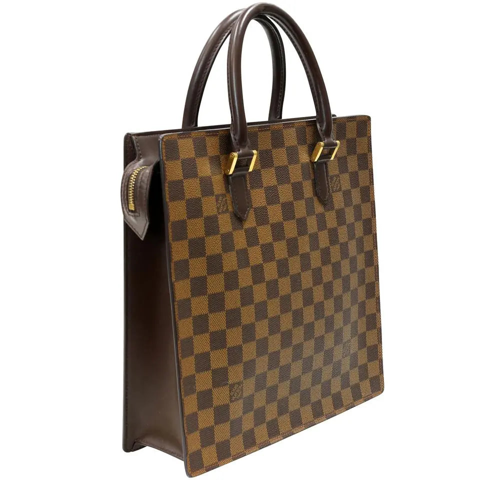 Louis Vuitton Sac Plat Venice Damier Ebene Monogram Canvas Crossbody Bag LV-B0526P-0001