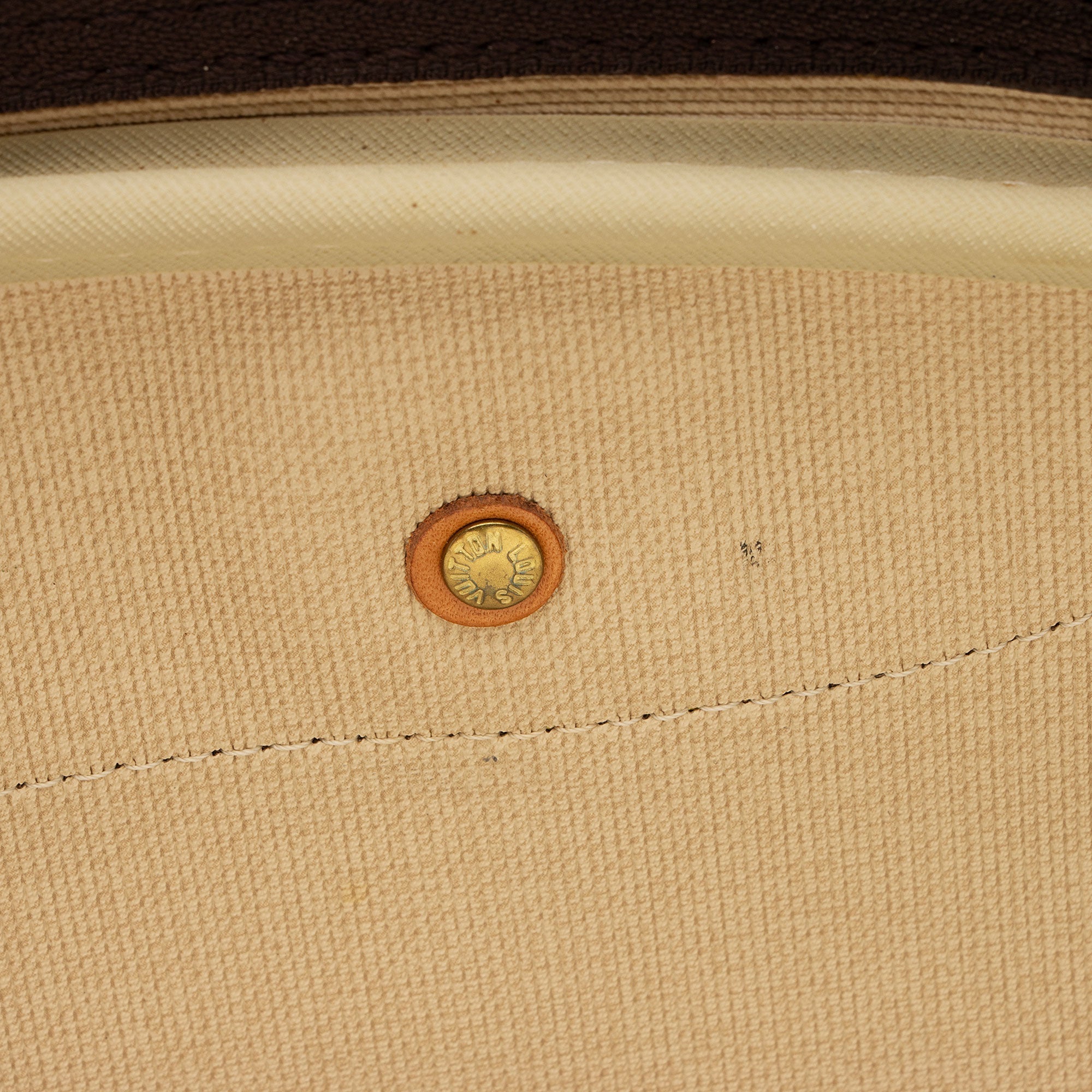 Louis Vuitton Vintage Monogram Canvas Alize 24 Heures Weekender