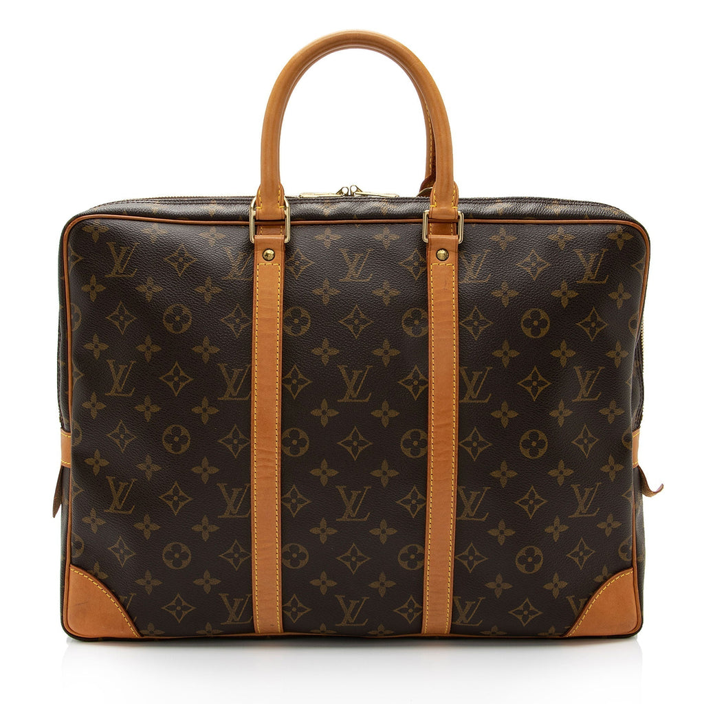 Louis Vuitton Vintage Monogram Canvas Porte Documents Voyage Bag