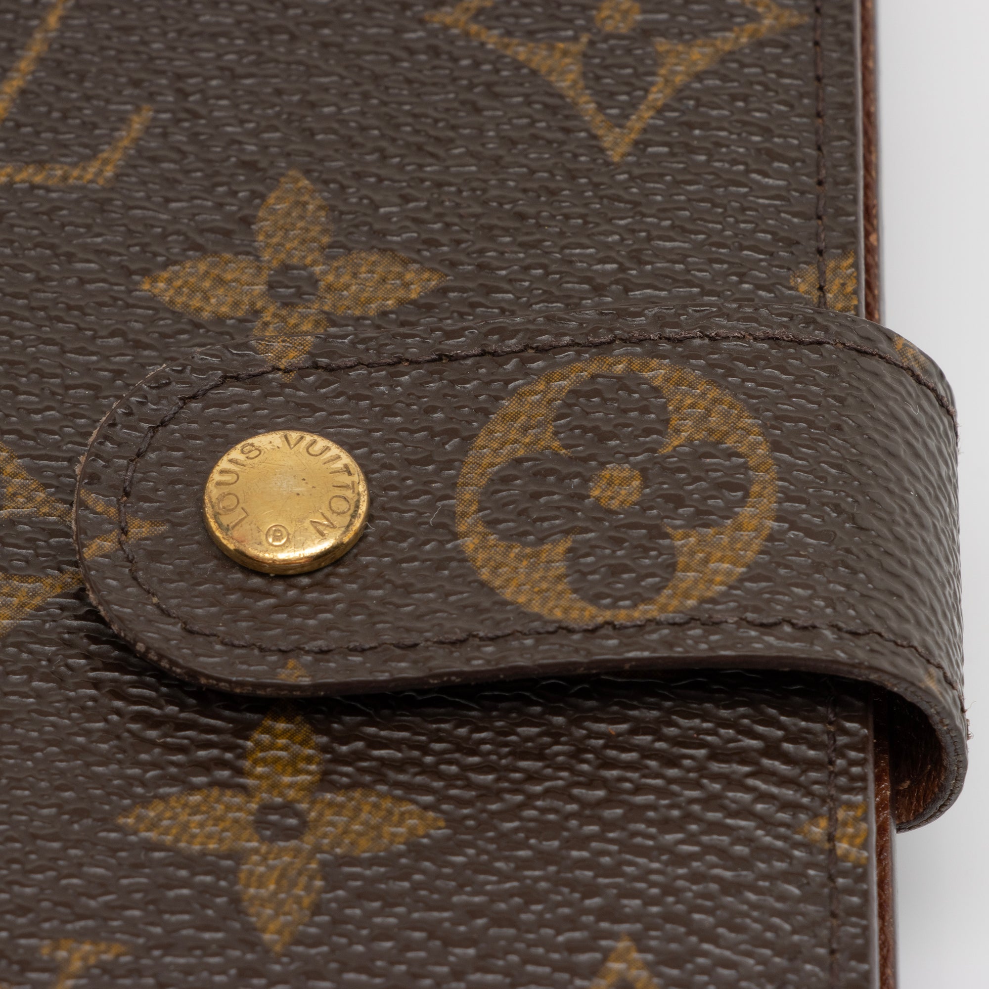 Louis Vuitton Vintage Monogram Canvas Porte Papier Zipper Wallet (SHF-Punscc)