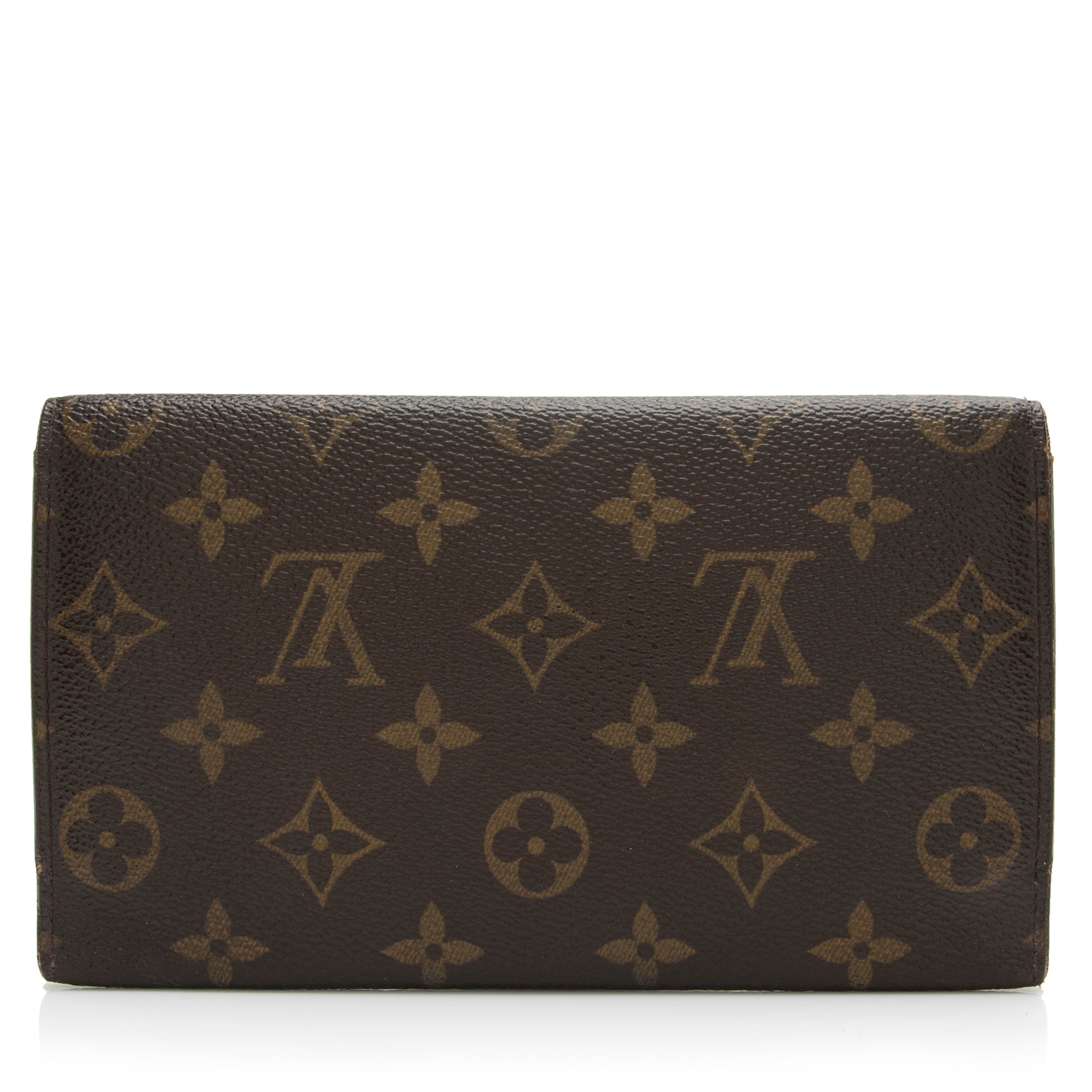 Louis Vuitton Vintage Monogram Canvas Porte Tresor International Wallet (SHF-VIGaP0)