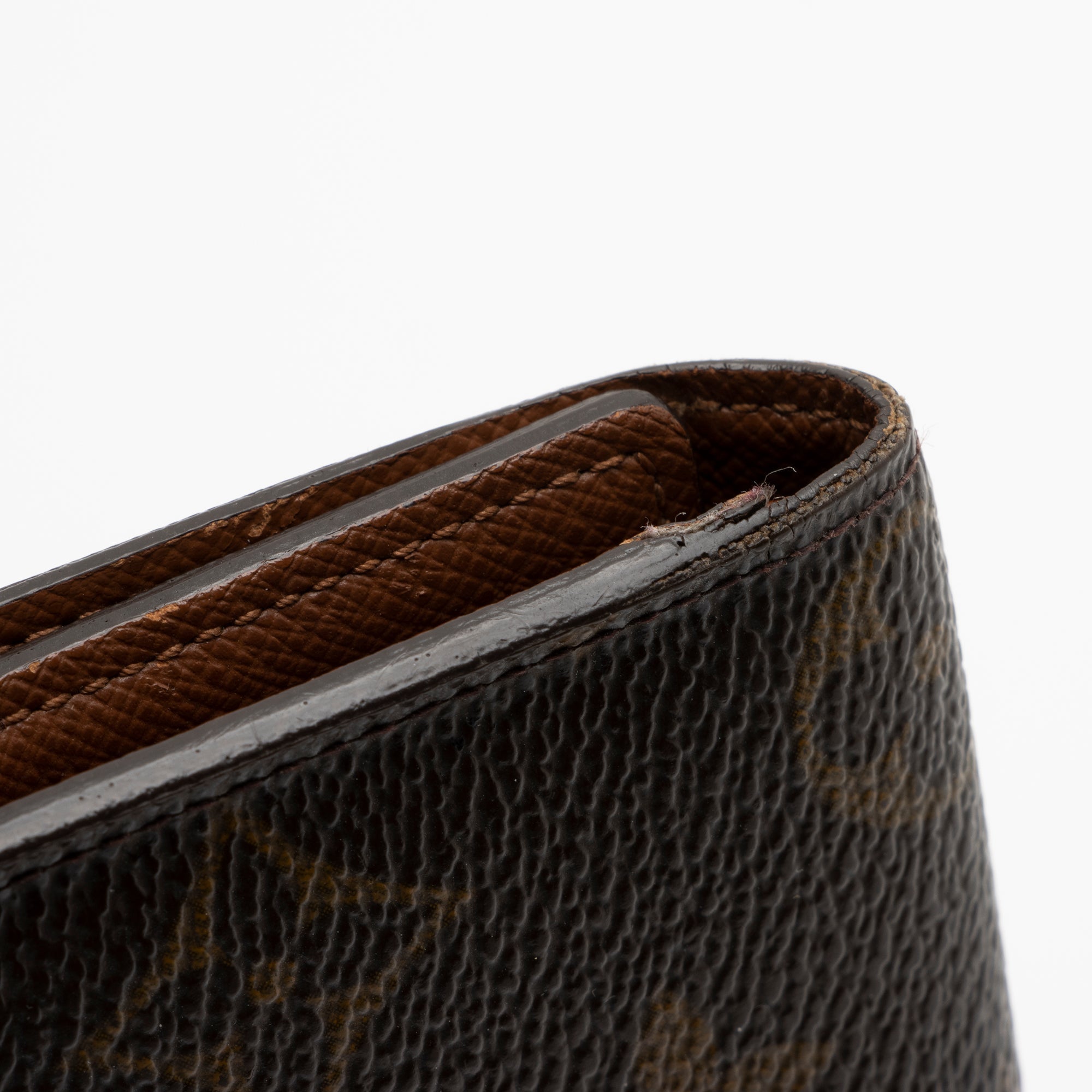 Louis Vuitton Vintage Monogram Canvas Porte Tresor International Wallet (SHF-VIGaP0)