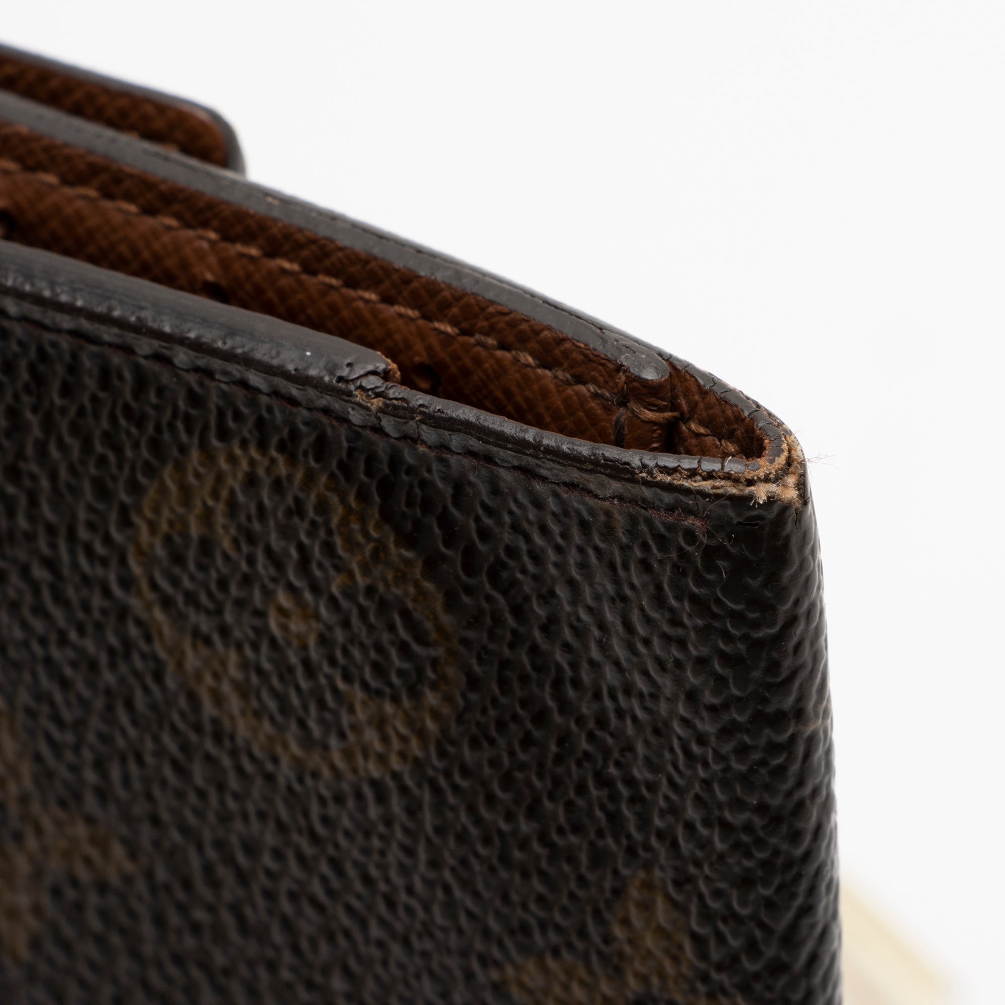 Louis Vuitton Vintage Monogram Canvas Porte Tresor International Wallet (SHF-VIGaP0)