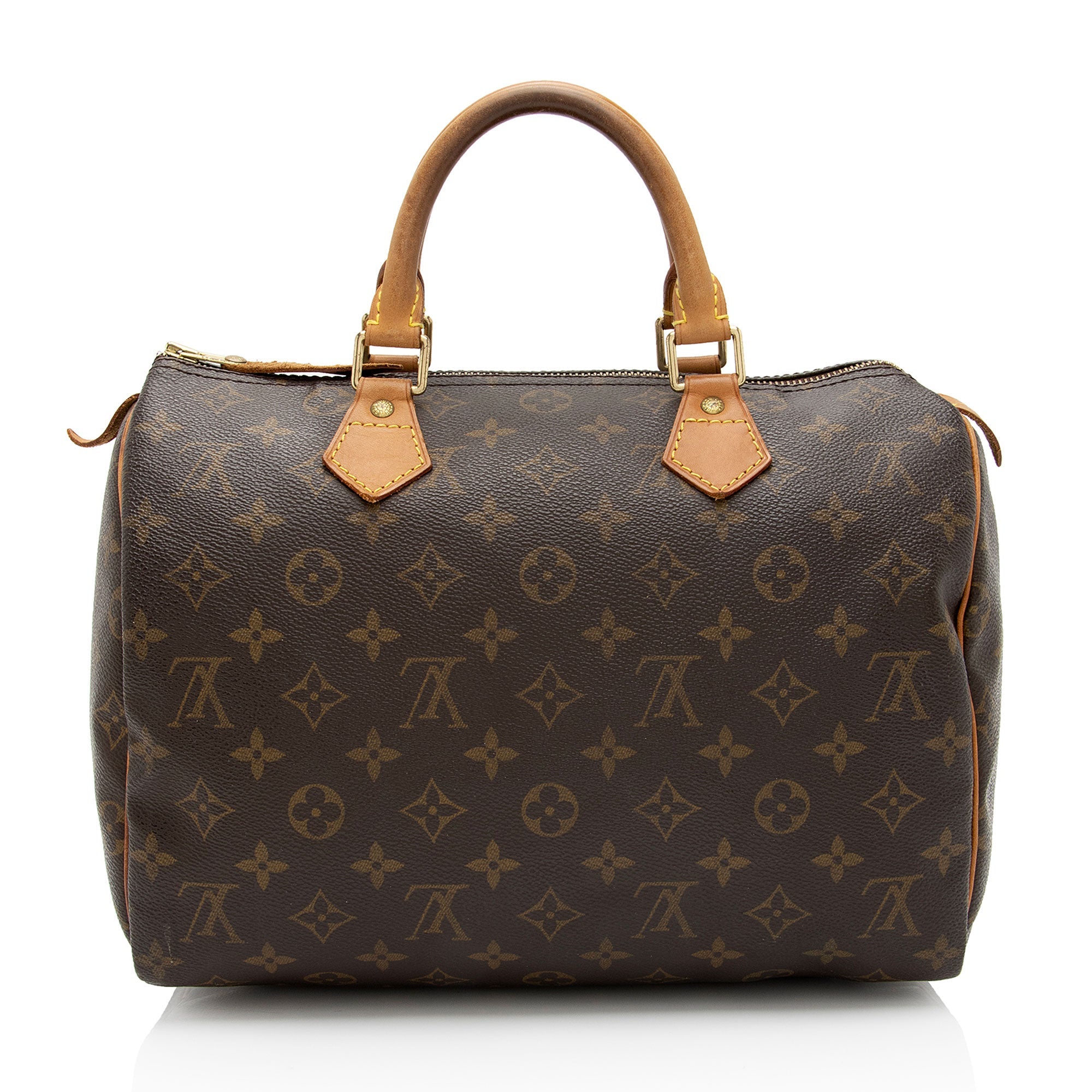 Louis Vuitton Vintage Monogram Canvas Speedy 30 Satchel
