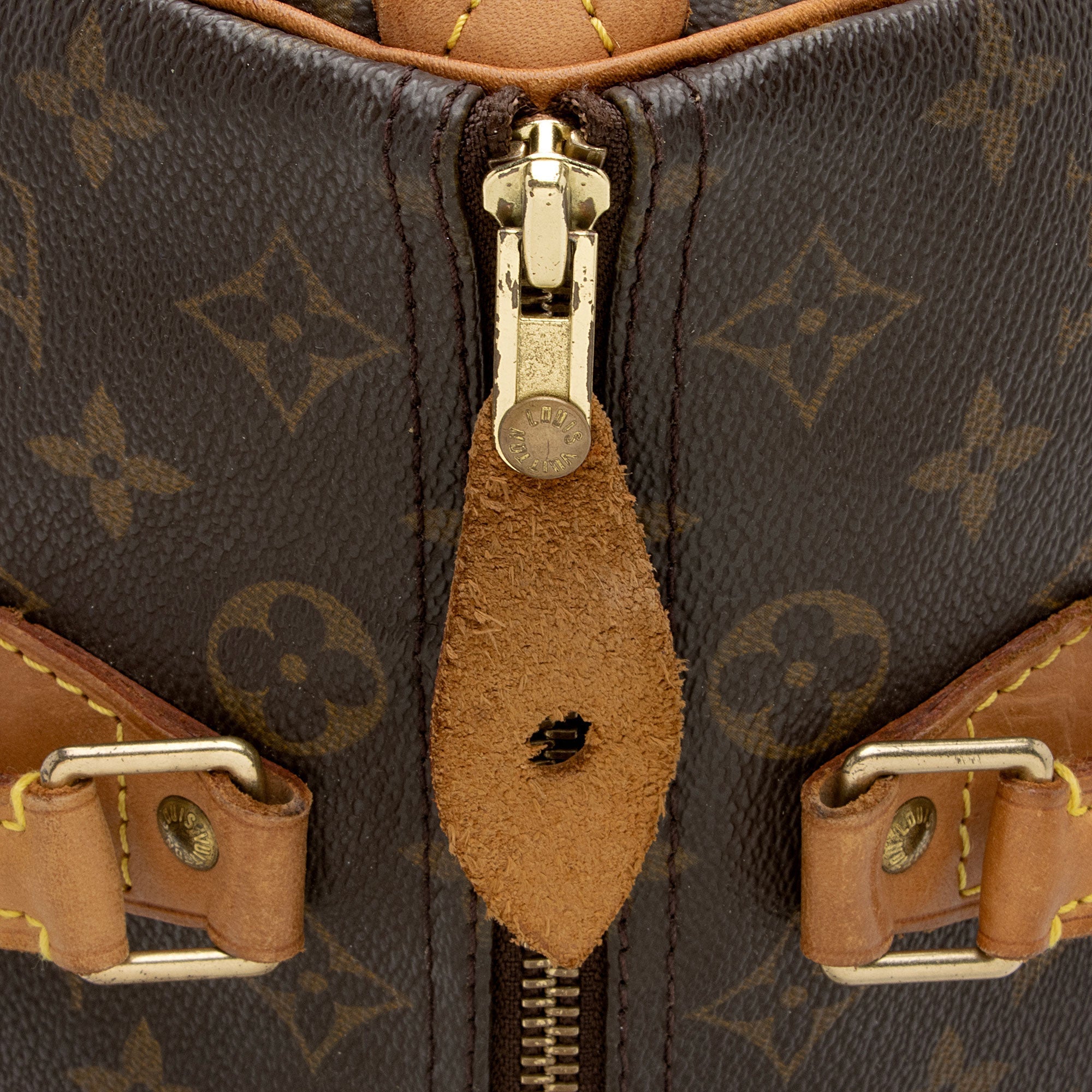 Louis Vuitton Vintage Monogram Canvas Speedy 30 Satchel