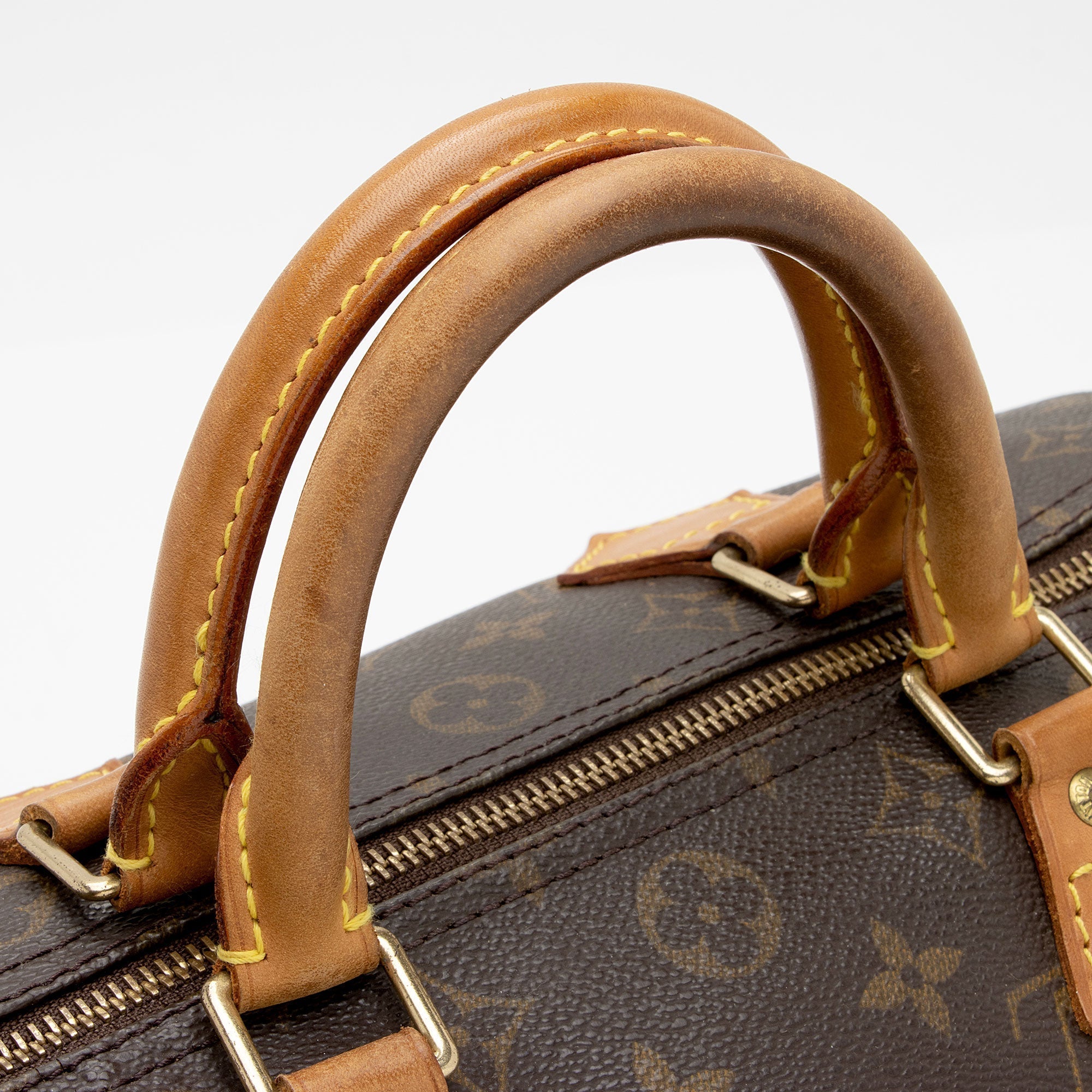 Louis Vuitton Vintage Monogram Canvas Speedy 30 Satchel