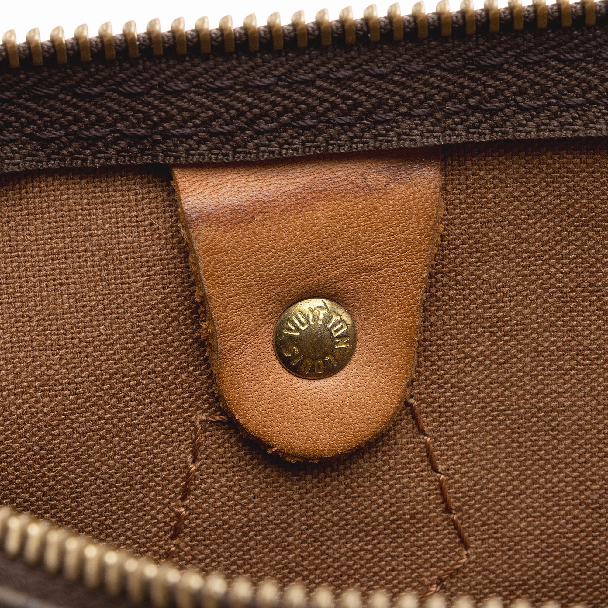 Louis Vuitton Vintage Monogram Canvas Speedy 30 Satchel