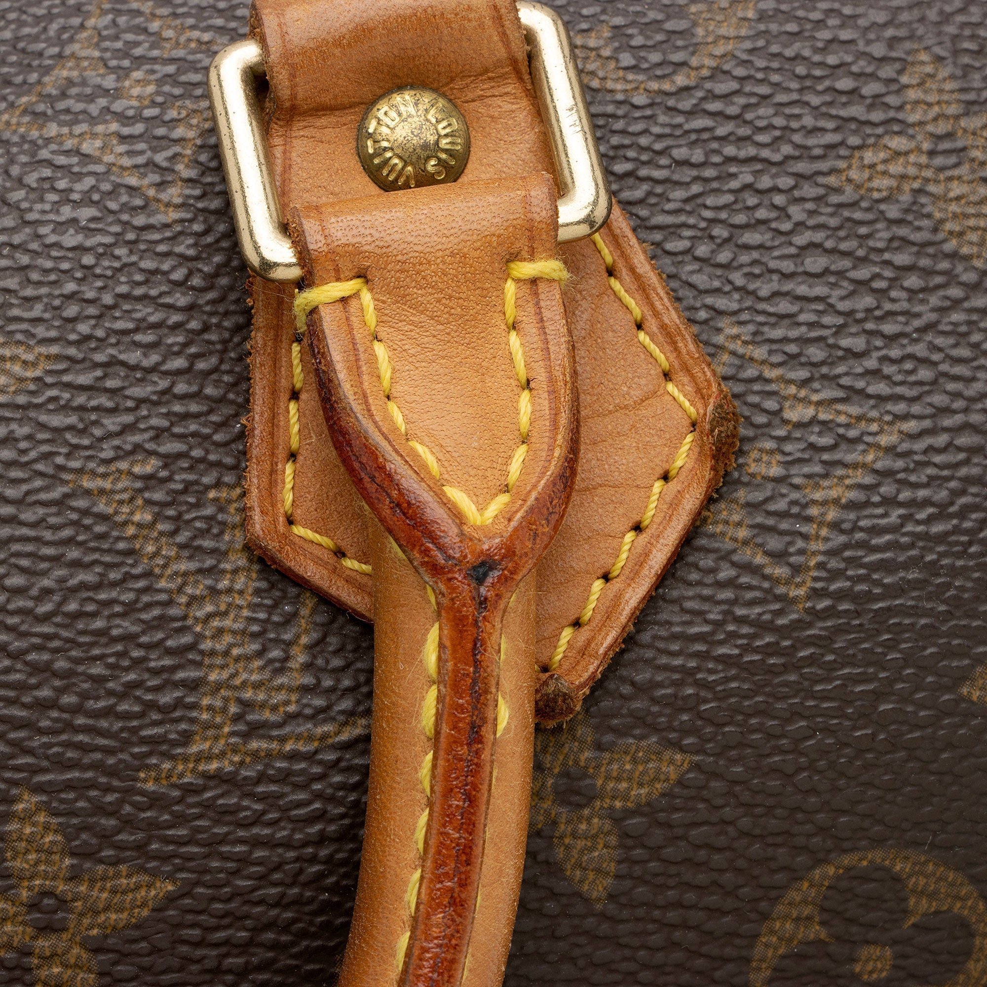 Louis Vuitton Vintage Monogram Canvas Speedy 30 Satchel