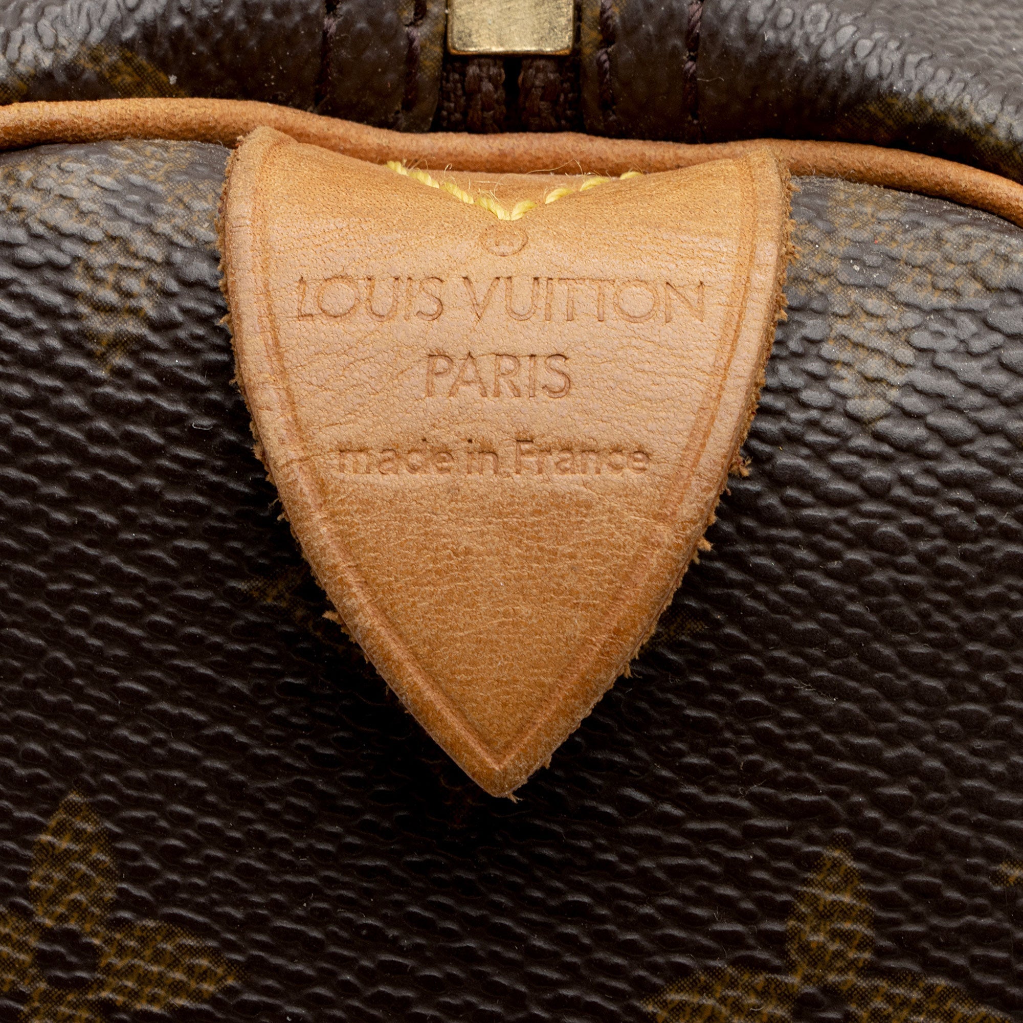 Louis Vuitton Vintage Monogram Canvas Speedy 30 Satchel