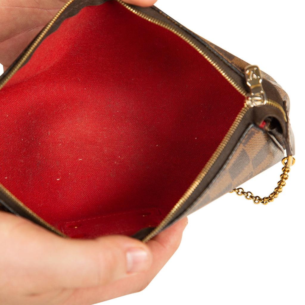 Louis Vuitton Eva Crossbody Bag - Damier Ebene