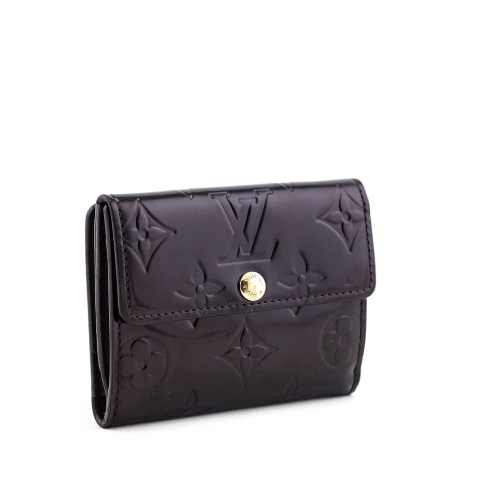 Louis Vuitton Amarante Monogram Vernis Ludlow Wallet
