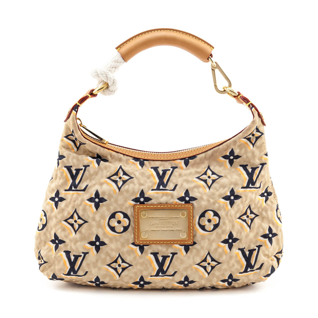 Louis Vuitton Beige Nylon Monogram Cruise Bulles PM