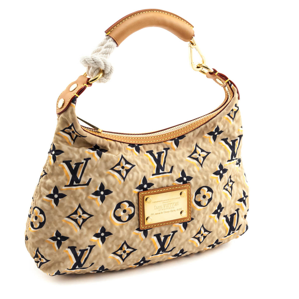 Louis Vuitton Beige Nylon Monogram Cruise Bulles PM