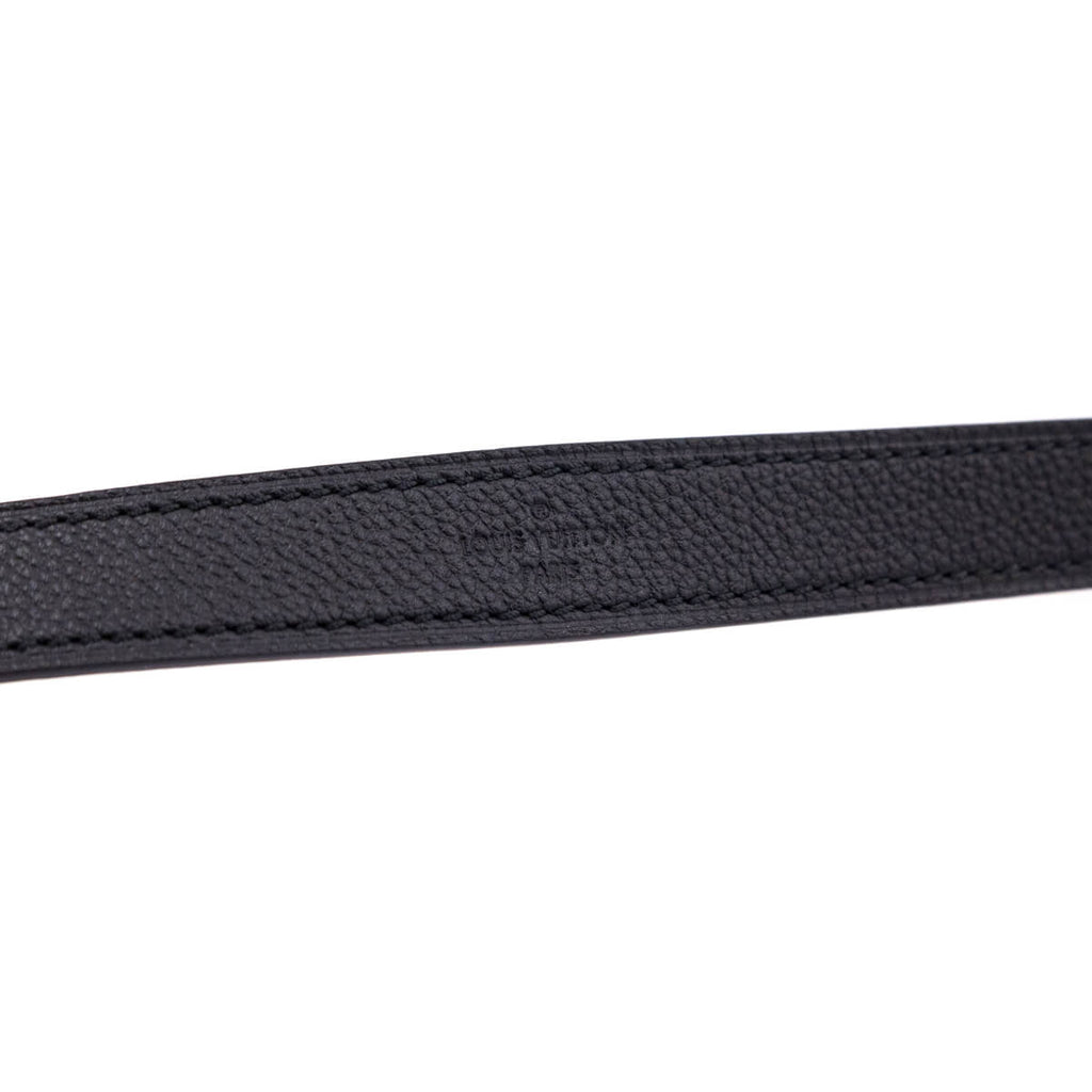 Louis Vuitton Black Calfskin Strap Bandouliere