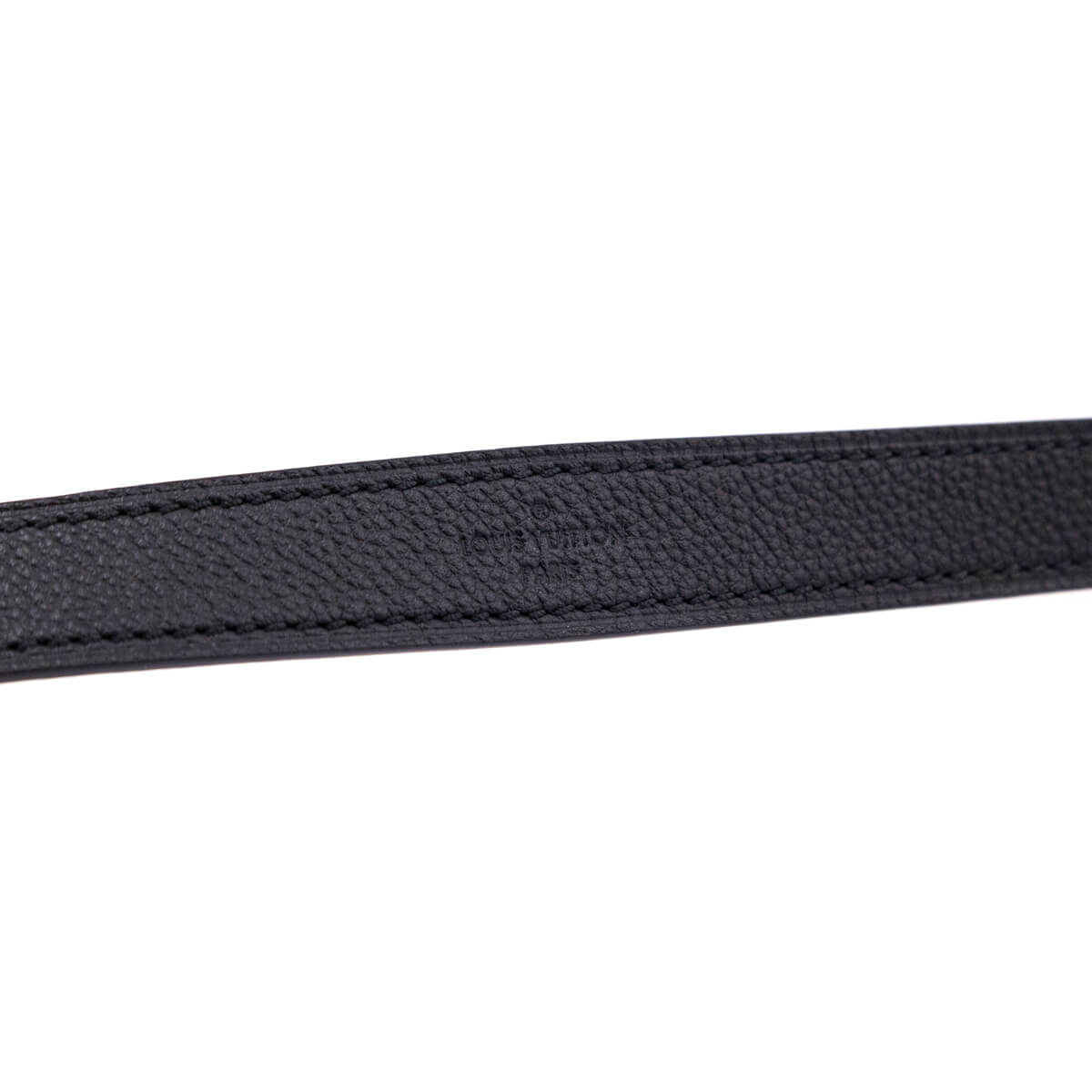 Louis Vuitton Black Calfskin Strap Bandouliere