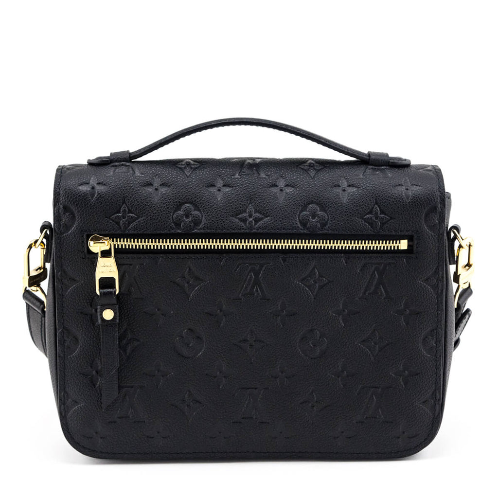 Louis Vuitton Black Empreinte Pochette Metis
