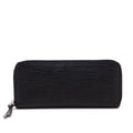 Louis Vuitton Black Epi Clemence Wallet