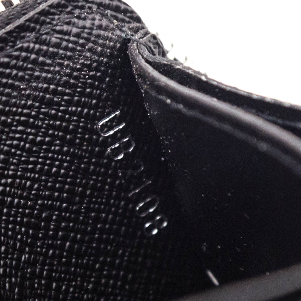 Louis Vuitton Black Epi Clemence Wallet