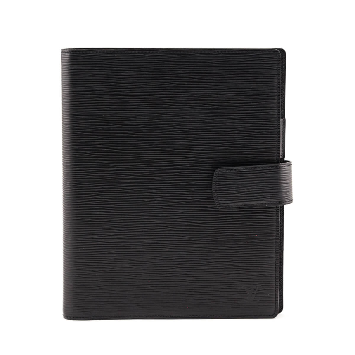 Louis Vuitton Black Epi Large Agenda Cover