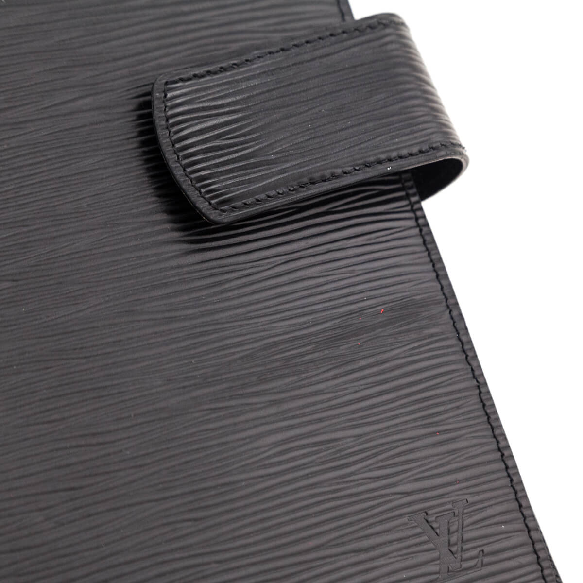 Louis Vuitton Black Epi Large Agenda Cover
